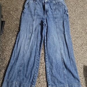 Maurices Light Blue Flare Jeans